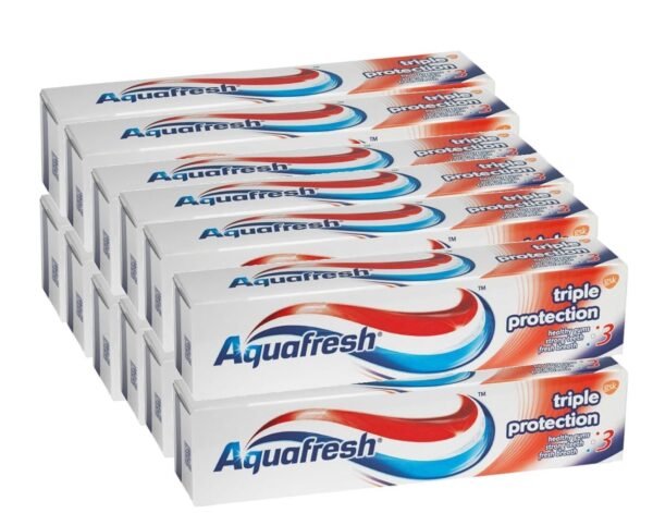 Aquafresh Triple Protection Toothpaste - Case of 12