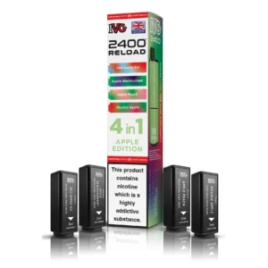 Apple Edition - IVG 2400 4 in 1 Pods (Pack of 5)