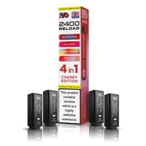 Cherry Edition – IVG 2400 4 in 1 Pods (Pack of 5)