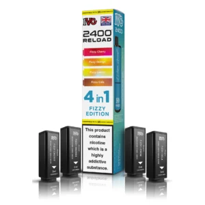 Fizzy Edition – IVG 2400 4 in 1 Pods (Pack of 5)
