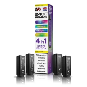 Grape Edition – IVG 2400 4 in 1 Pods (Pack of 5)