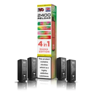 Guava Edition – IVG 2400 4 in 1 Pods (Pack of 5)