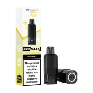 Banana ice Pods - Hayati 6000 puffs