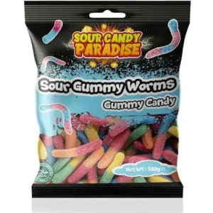 Sour Candy Paradise - Sour Gummy Worms