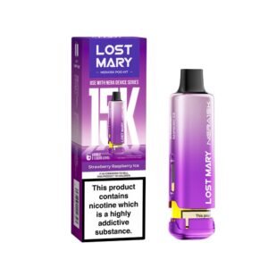 Strawberry Raspberry Ice Pods- Lost Mary 15K