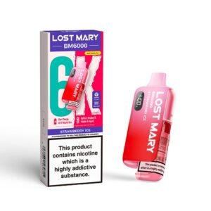 Strawberry ice- Lost Mary 6K