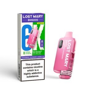 Strawberry Raspberry Cherry Ice- Lost Mary 6K