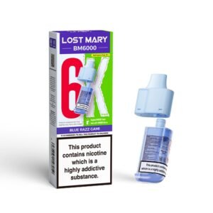 Blue Razz Gami Pods- Lost Mary 6K