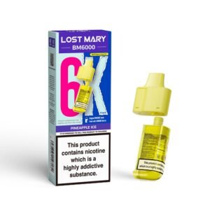Pineapple Ice Pods- Lost Mary 6K