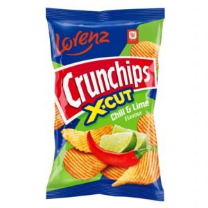 Lorenz Crunchips X-Cut Chilli & Lime 10 x 140g