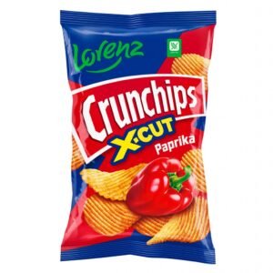 Lorenz Crunchips X-Cut Paprika 10 x 140g