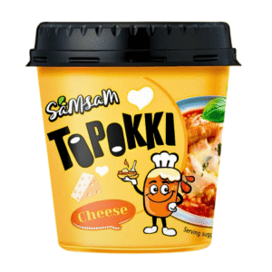 Samsam Topokki Cups Korea Cheese Flavour (6 x 120g)