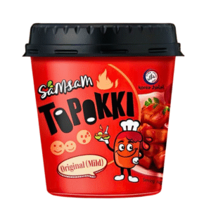 Samsam Topokki Cups Korea Original Mild Flavour (6 x 120g)