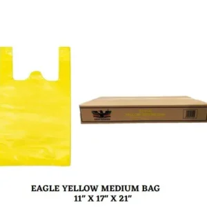 Eagle Carrier Bags - Yellow (Approx. 700 Bags)