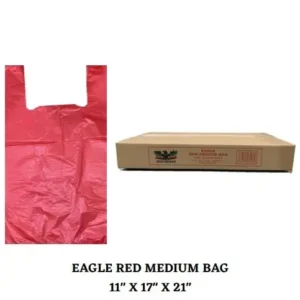 Eagle Carrier Bags - Red (Approx. 700 Bags)