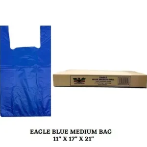 Eagle Carrier Bags - Blue (Approx. 700 Bags)