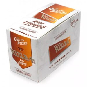 Rizla Small Rich Liqourice - Pack of 100