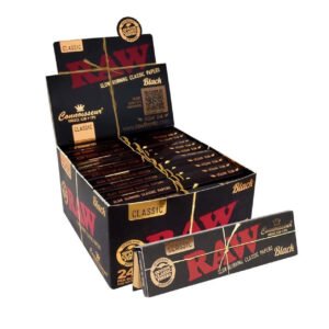 RAW Black with Roach - Pack of 24