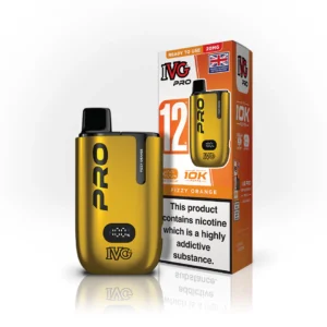 Fizzy Orange - IVG Pro 10K Vapes (Pack of 5)
