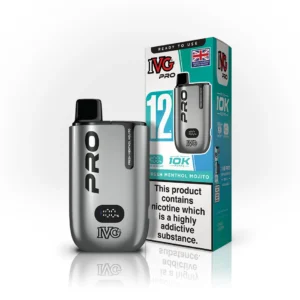 Fresh Menthol Mojito - IVG Pro 10K Vapes (Pack of 5)