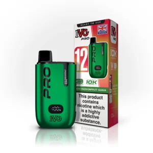 Kiwi Passionfruit Guava - IVG Pro 10K Vapes (Pack of 5)