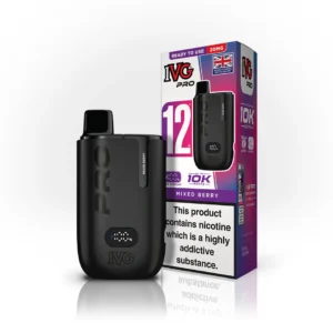 Mixed Berry - IVG Pro 10K Vapes (Pack of 5)