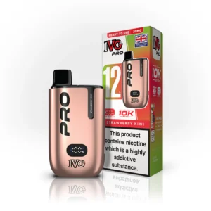 Strawberry Kiwi - IVG Pro 10K Vapes (Pack of 5)