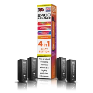 Juicy Edition – IVG 2400 4 in 1 Pods (Pack of 5)