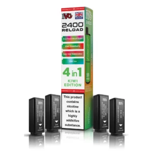 Kiwi Edition – IVG 2400 4 in 1 Pods (Pack of 5)