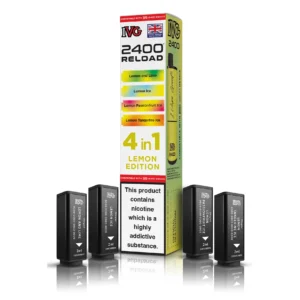 Lemon Edition – IVG 2400 4 in 1 Pods (Pack of 5)
