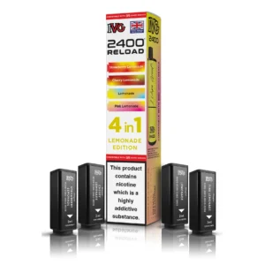 Lemonade Edition – IVG 2400 4 in 1 Pods (Pack of 5)