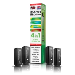Lime Edition – IVG 2400 4 in 1 Pods (Pack of 5)