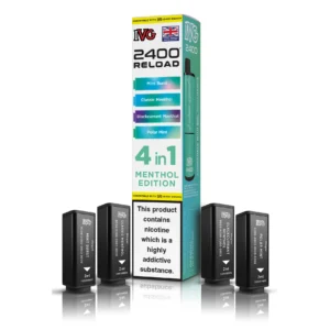 Menthol Edition – IVG 2400 4 in 1 Pods (Pack of 5)