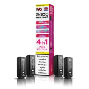 Pink Edition – IVG 2400 4 in 1 Pods (Pack of 5)
