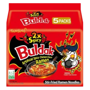 Samyang Buldak 2X Spicy Chicken Ramen 8X5X140G
