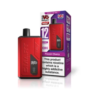 Frozen Cherry - IVG Smart Max 10K Vapes (Pack of 5)