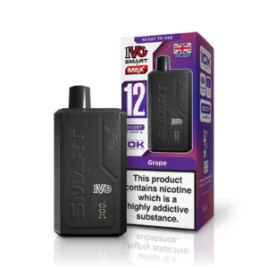 Grape – IVG Smart Max 10K Vapes (Pack of 5)