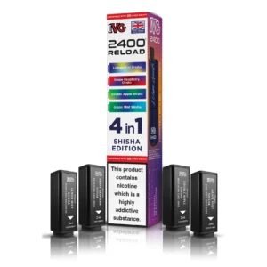 Shisha Edition – IVG 2400 4 in 1 Pods (Pack of 5)