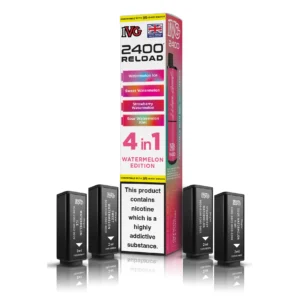 Watermelon Edition – IVG 2400 4 in 1 Pods (Pack of 5)