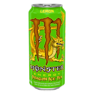 Monster Dragon Iced Tea Limited Edition Lemon Flavour Brazilian - (24x473ml)