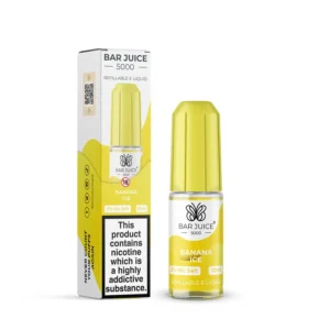 Banana Ice Nic Salt E-Liquid by Bar Juice 5000 - 10mg