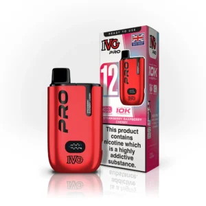 Strawberry Raspberry Cherry - IVG Pro 10k Vapes (Pack of 5)
