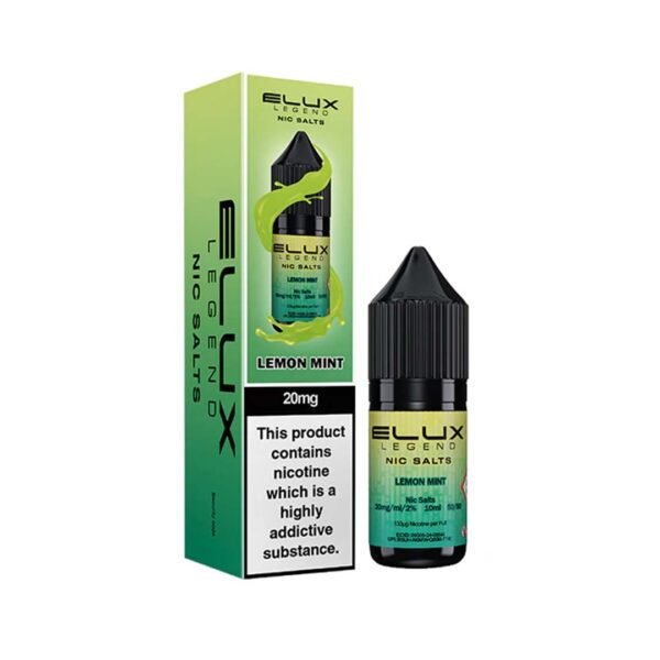 Lemon Mint Nic Salt E-Liquid by Elux Legend - 20mg
