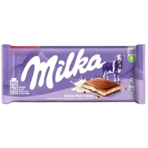 Milka Alpine Chocolate Bar 22X100G