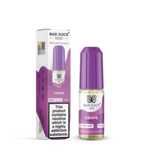 Grape Nic Salt E-Liquid by Bar Juice 5000 - 10mg