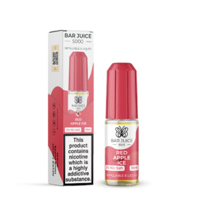 Red Apple Ice Nic Salt E-Liquid by Bar Juice 5000 - 10mg