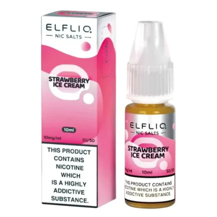 Strawberry Icecream - Elf Liq 10mg (Pack of 10)