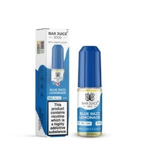 Blue Razz Lemonade Nic Salt E-Liquid by Bar Juice 5000 - 10mg