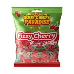 Sour Candy Paradise Fizzy Cherry 12x100g