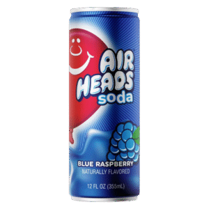 Airheads Soda Blue Raspberry (355ml)- Pack of 12